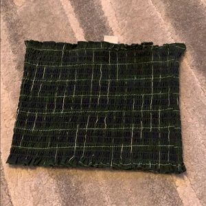 Plaid Pacsun tube top